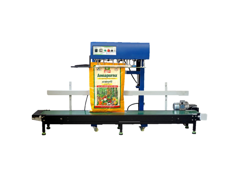 3) VERTICAL CONTINUOUS BAND SEALER WITH HEAD ADJUSTBLE