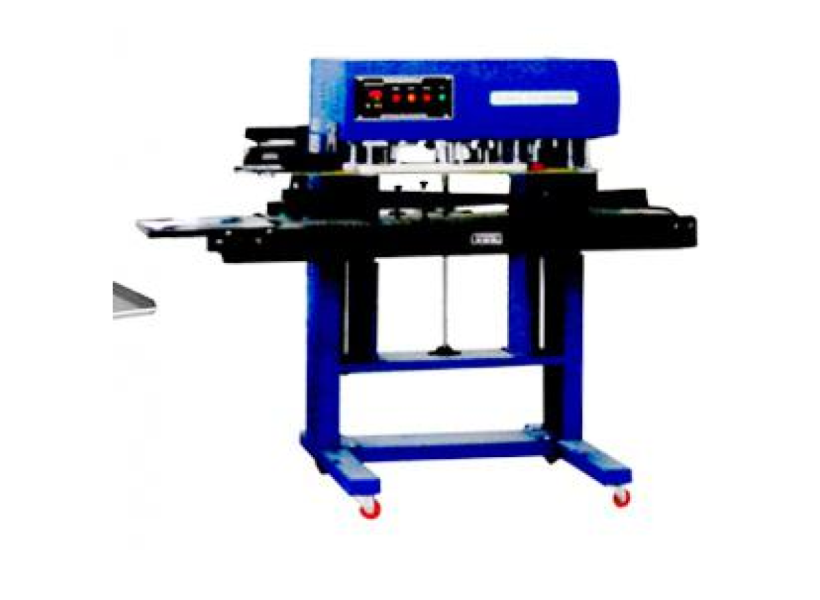6) VERTICAL CONTINUOUS BAND SEALER WITH HEIGT ADJUSTBALE